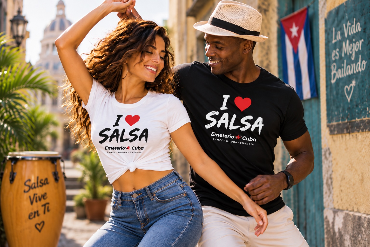 Tričko I love Salsa